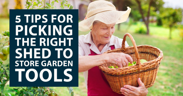 store garden tools