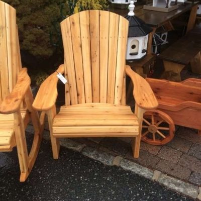 Cedar Adirondack Chair [Folding/Non-Folding]