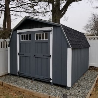 Deluxe Duratemp Mini-Barn Shed