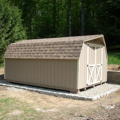 Traditional Duratemp Mini-Barn Shed
