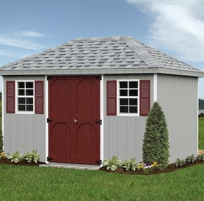 Traditional Duratemp Hip Shed