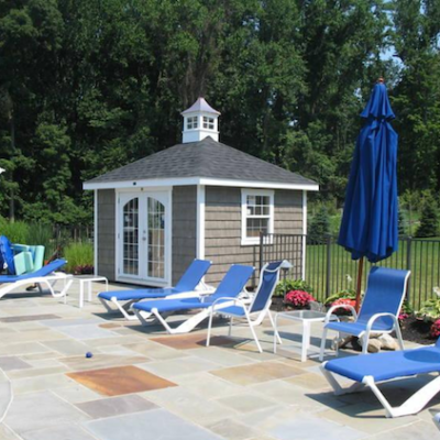 New England Duratemp Hip Shed