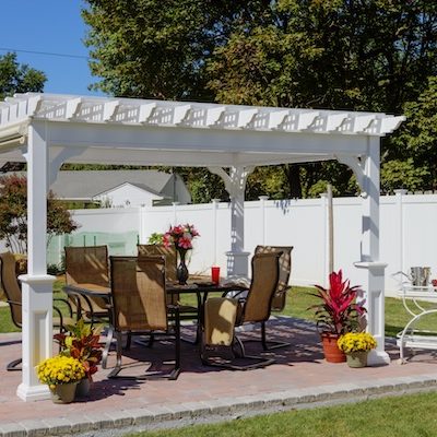 Traditional Vinyl Pergola