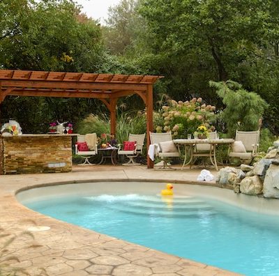 Traditional Wood Pergola