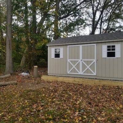 Traditional Duratemp A-Frame Shed