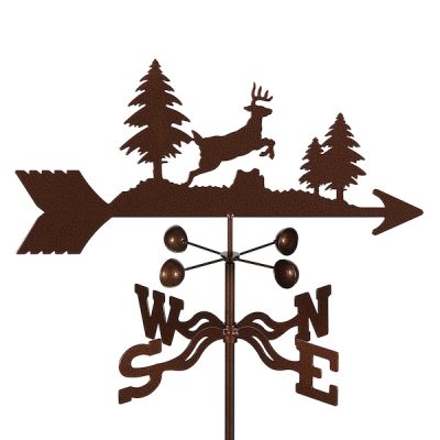 Deer Jumping Weathervane