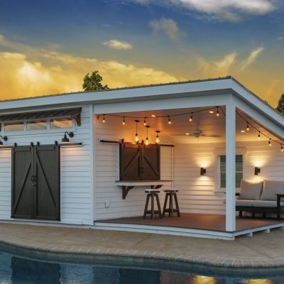 Modern Pool House