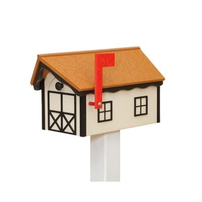 Deluxe Poly Mailbox- Wavy Roofline