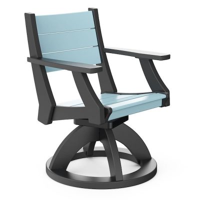Farmhouse Dining Swivel Chair