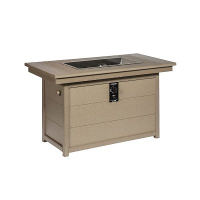 24" x 46" Console Fire Pit