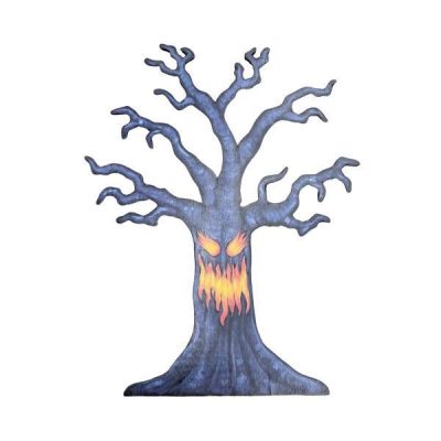 Hand Painted Spooky Tree