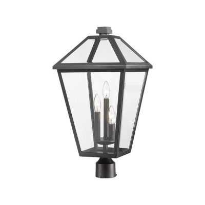 Talbot Black Post Lantern