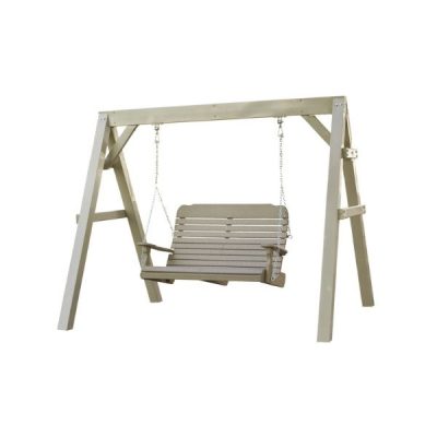 Leisure Lawn Vinyl A-Frame Swing Frame