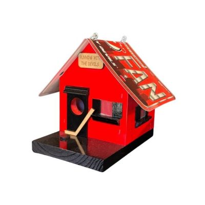 License Plate Hockey Bird House