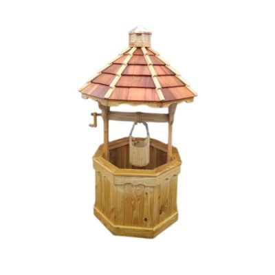 Octagon Wood Well
