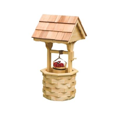 Pine Wishing Well