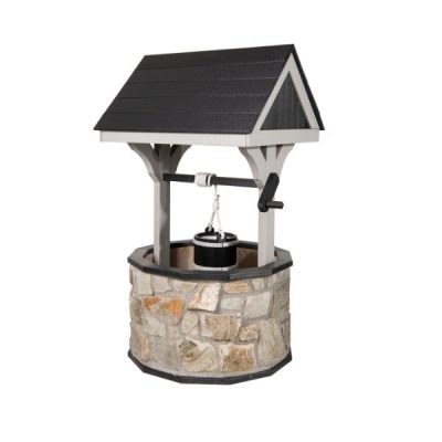 Poly A-Frame Stone Well