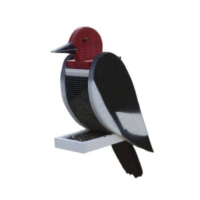 Wood Woodpecker Bird Feeder