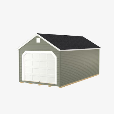 10x20 Traditional Liberty Garage