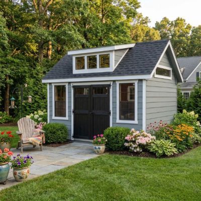 10x14 Manor A-Frame