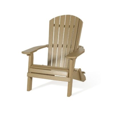 Folding Fanback Adirondack Chair